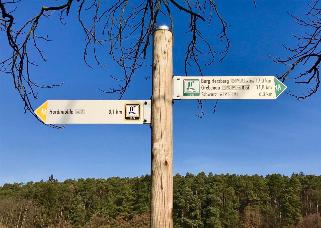 Gasthaus Zur Hardtmuehle Alsfeld Buitenkant foto